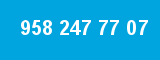 958 247 77 07 958 247 77 07